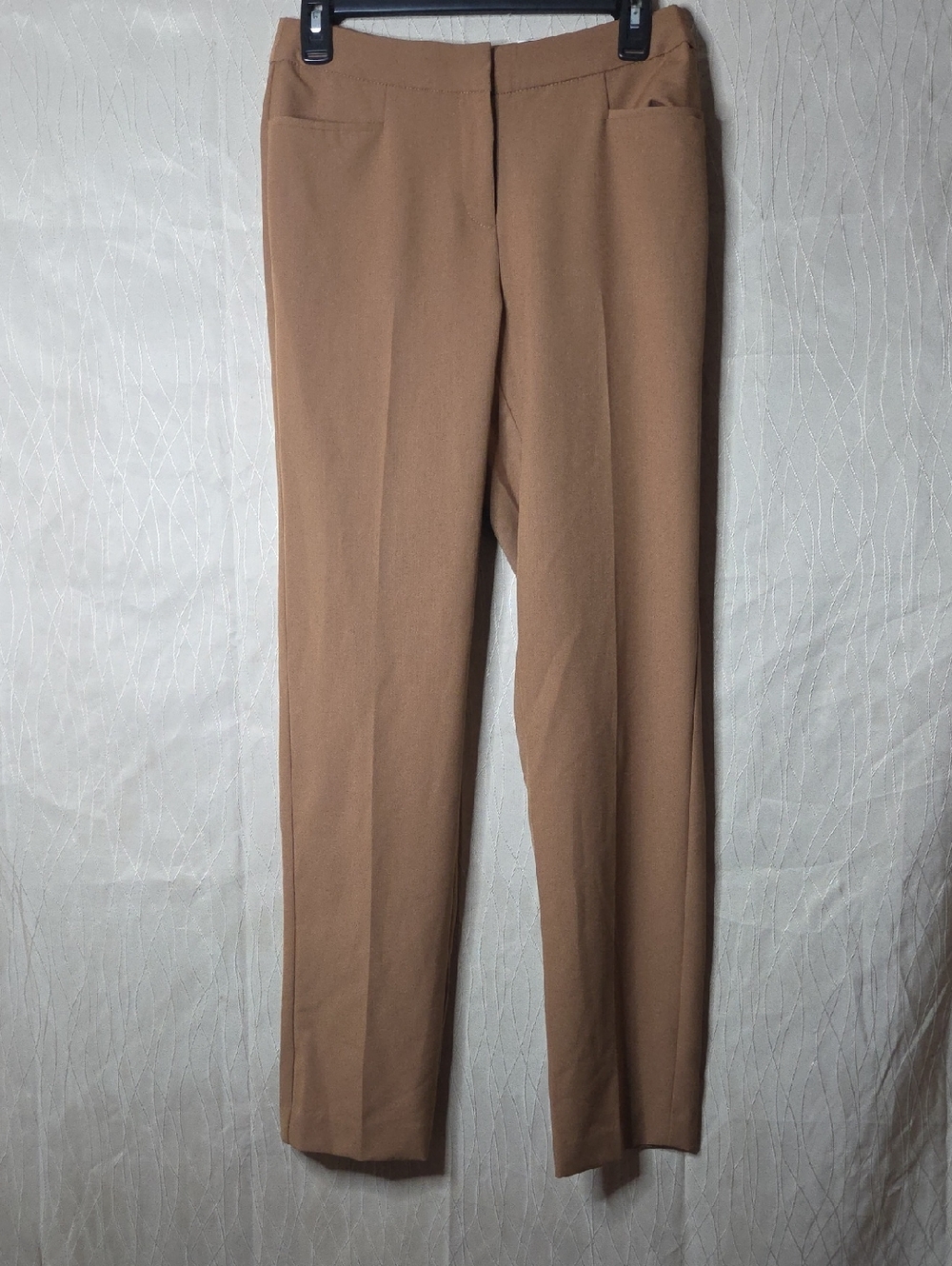 INC International Concepts Slim Chinos in Camel